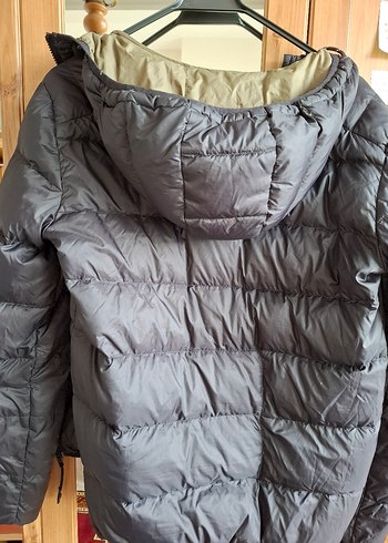 MAVİ Jeans Koyu Gri Kapüşonlu Kadın Kış Montu - Görsel 9