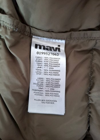 MAVİ Jeans Koyu Gri Kapüşonlu Kadın Kış Montu - Görsel 6