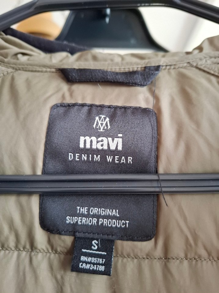 MAVİ Jeans Koyu Gri Kapüşonlu Kadın Kış Montu - Görsel 3