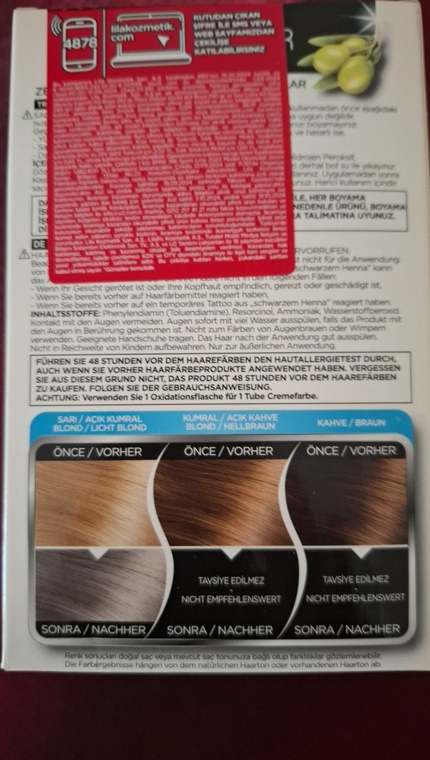 Sea Color Füme Gri Saç Boyası 0.01 - Görsel 4