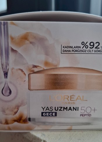 L'Oréal Paris Yaş Uzmanı Gece Kremi 50+ - Görsel 3