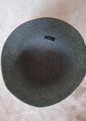 MANGO Gri Yün Kadın Şapka - Görsel 4