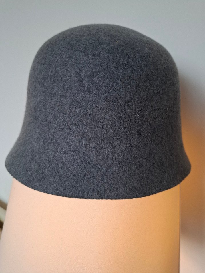 MANGO Gri Yün Kadın Şapka - Görsel 2