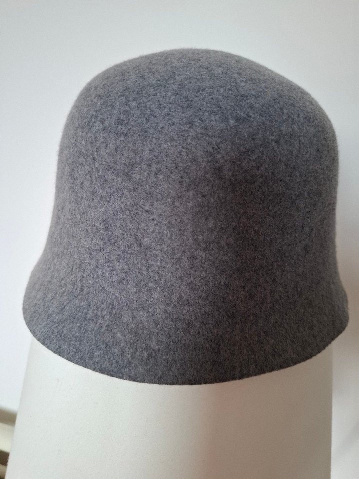 MANGO Gri Yün Kadın Şapka - Görsel 3