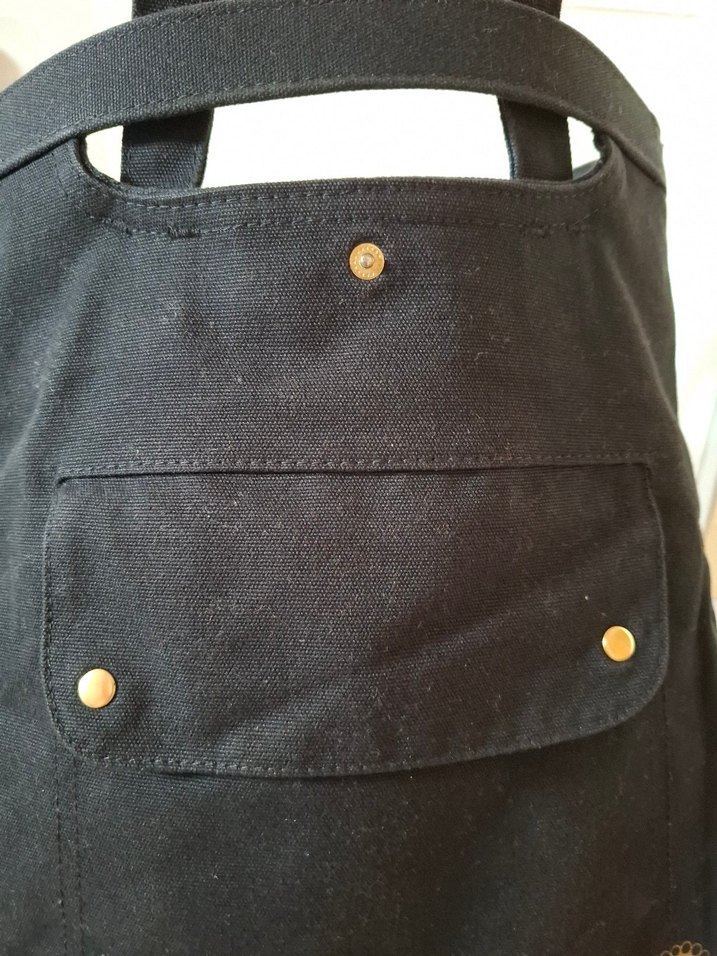 Altın Detaylı Fermuarlı Siyah Kol Çantası - Görsel 5