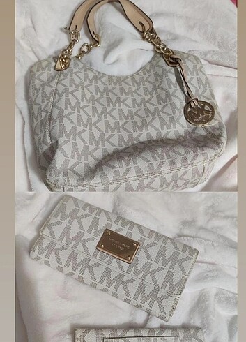 Orjinal Micheal Kors çanta cüzdan ve kartlık