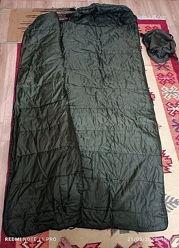 Standart Beden Beden yeşil Renk NUNATAK -10 UYKU TULUMU Dikdörtgen