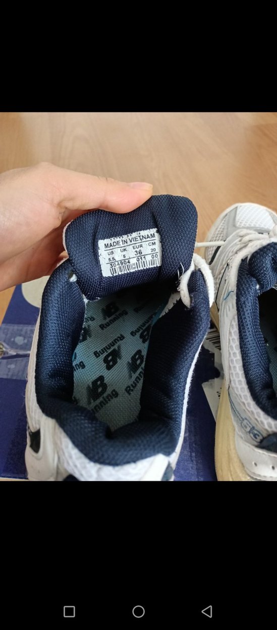 New Balance Beyaz Spor Kadın Ayakkabı - Görsel 4