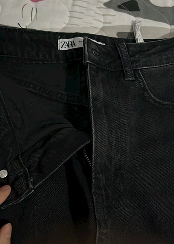 Siyah Uzun Kadın Kot Pantolon - Görsel 4