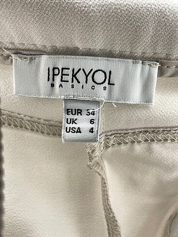 34 Beden çeşitli Renk ipekyol Düz Kesim %70 İndirimli.