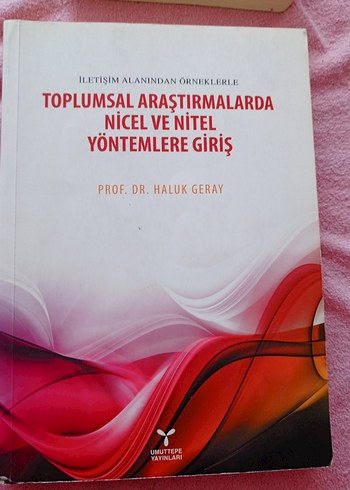 Toplumsal Araştırmalarda Nicel ve Nitel Yöntemler Kitabı