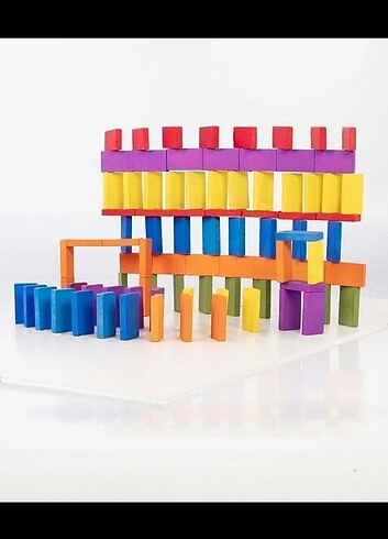  Beden #fisherprice DOĞAL AHŞAP DOMİNO 