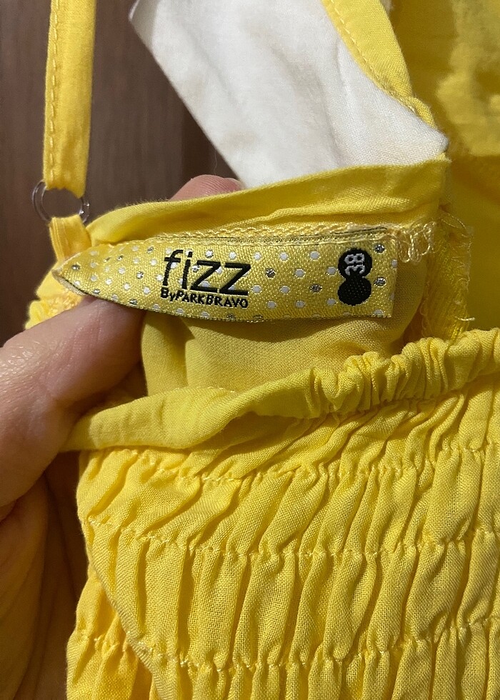 Lolita elbise limon sarısı - Görsel 4