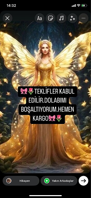 Anında kargo.Teklifler kabul edilir