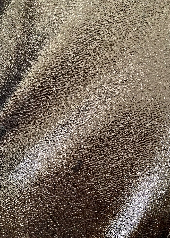 Bakır bronz parlak bomber yelek - Görsel 4