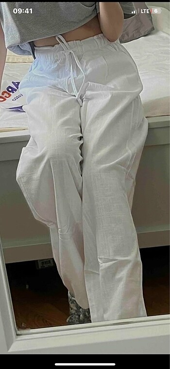 Bershka Keten pantolon