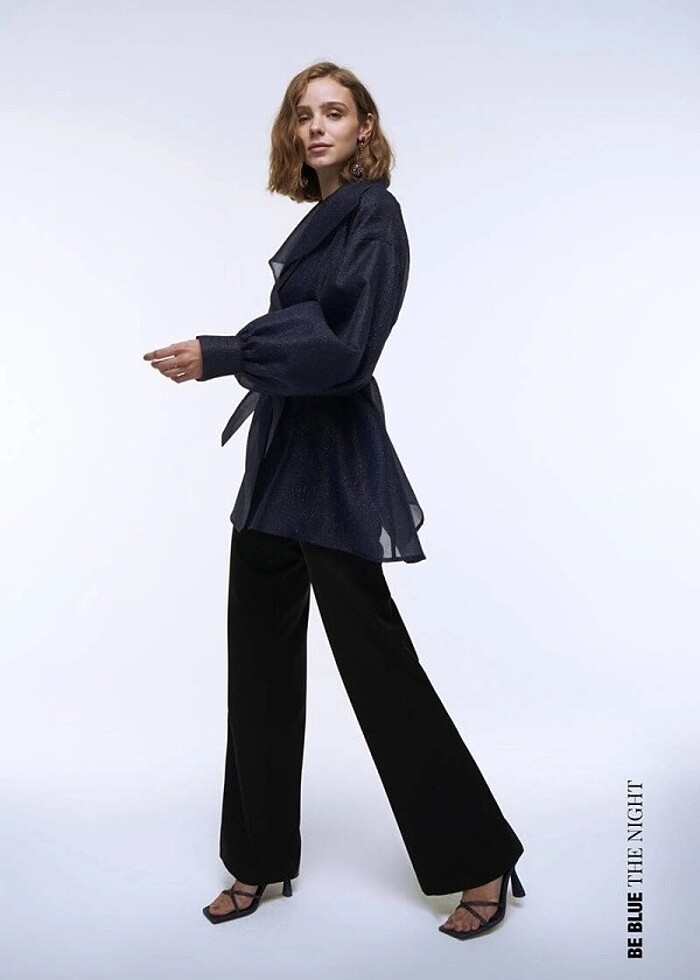 BEBLUE ABİYE ORGANZE CEKET - Görsel 4