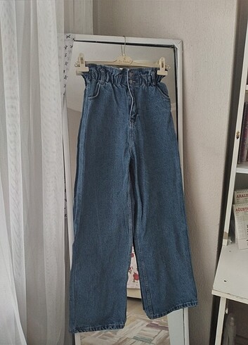 Mom jean kot pantolon - Görsel 5