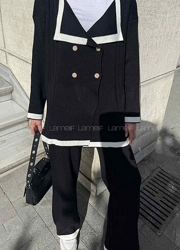 SİYAH BEYAZ İKİLİ TAKIM - Görsel 2
