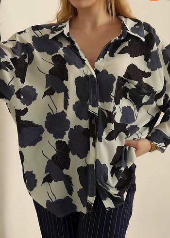 Zara Oversize Kadın Gömlek