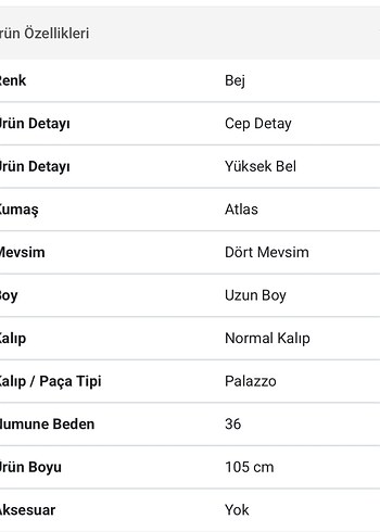 Bej Bel Lastik Garnili Palazzo Pantolon Kadın - Görsel 5