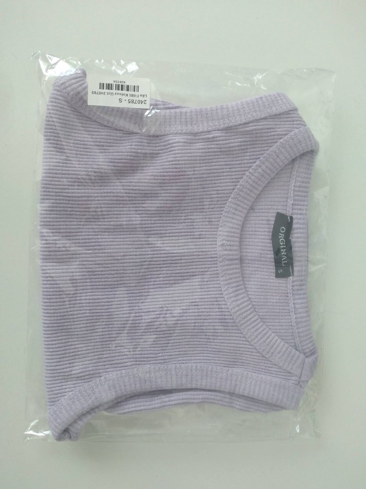 Mor Fitilli Kadın Bluz - Görsel 5