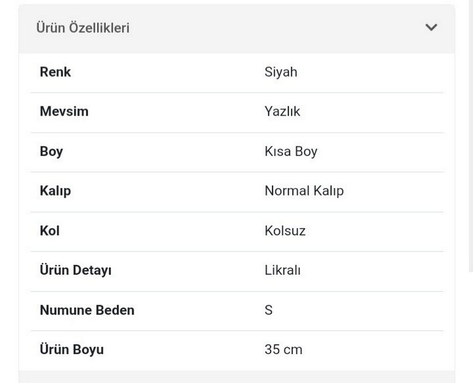 Siyah Kadın Mini Bluz - Görsel 5