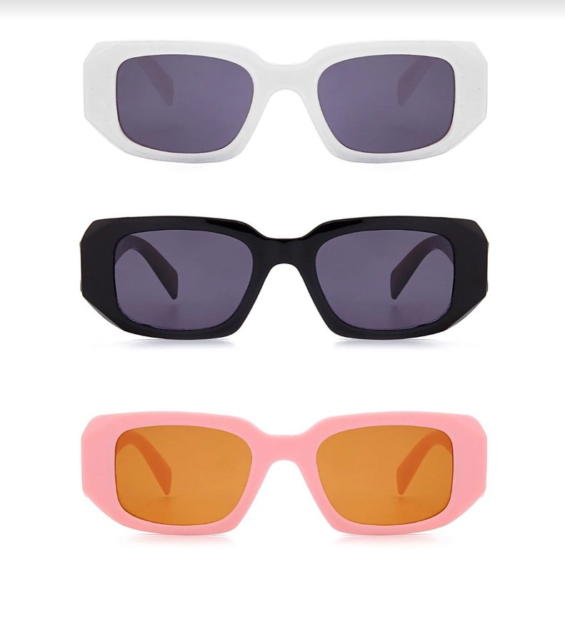 Kadın Çok Renkli 3'lü Güneş Gözlüğü Seti - Görsel 2