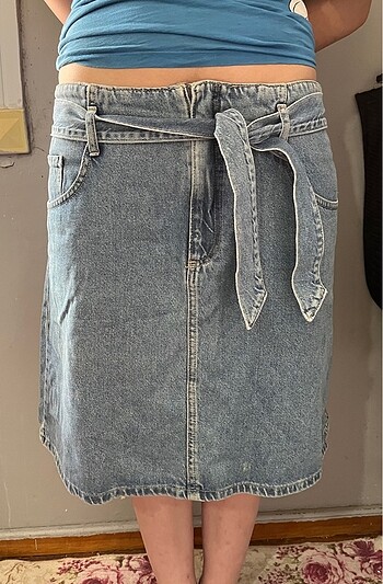 LC Waikiki Büyük beden kadın kot etek