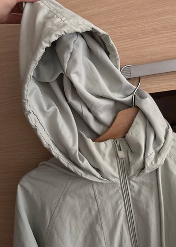 Bej Keten Düğmeli Rahat Kesim Ceket - Görsel 3