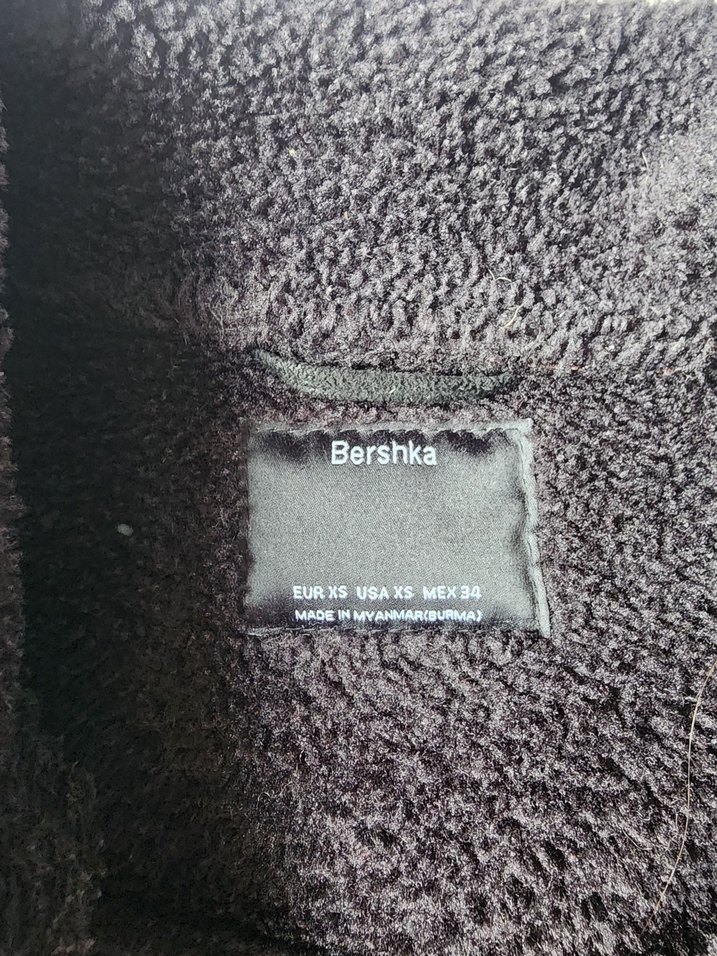 Siyah Süet Kadın Ceket, Kürklü, Günlük - Görsel 3