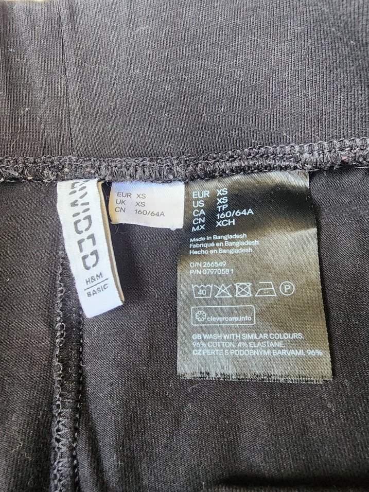 siyah kapri tayt - Görsel 2