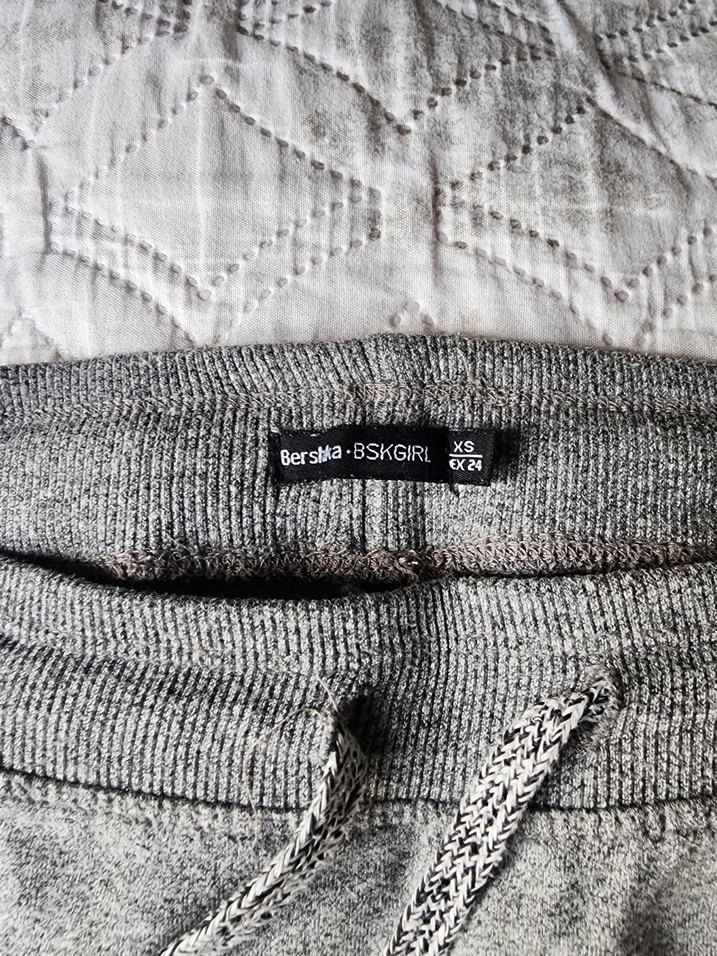 Gri Kadın Dar Kesim Eşofman Altı - Görsel 2