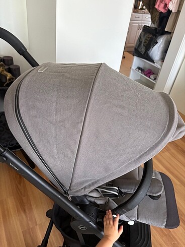 9- 36 kg Beden gri Renk Cybex balios s lux bebek arabası,anakucağı ve portbebe