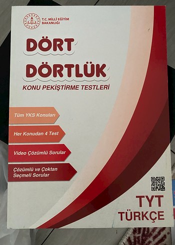 3 Adım TYT Türkçe Soru Bankası ve Dört Dörtlük Tyt Türkçe - Görsel 2