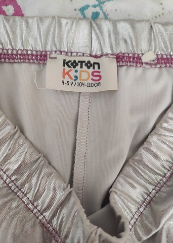 Gri Bohem Tarzı Kız Tayt - Görsel 2