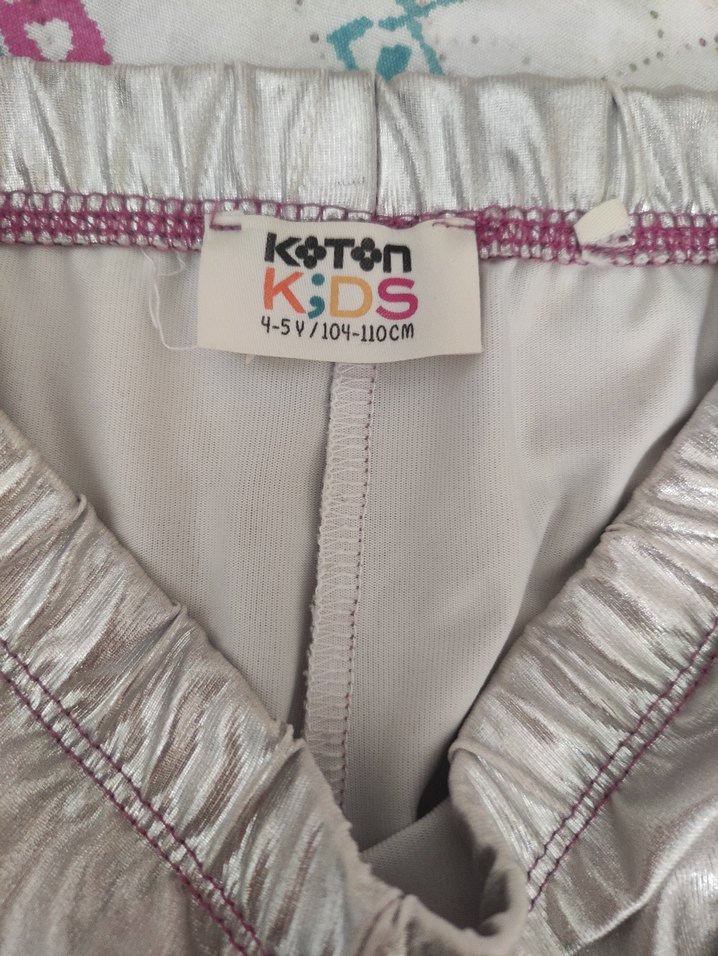 Gri Bohem Tarzı Kız Tayt - Görsel 2