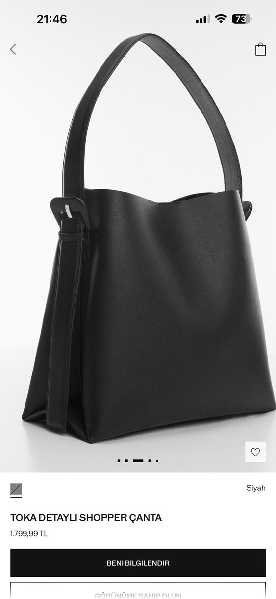 Mango Shopper Çanta - Görsel 3