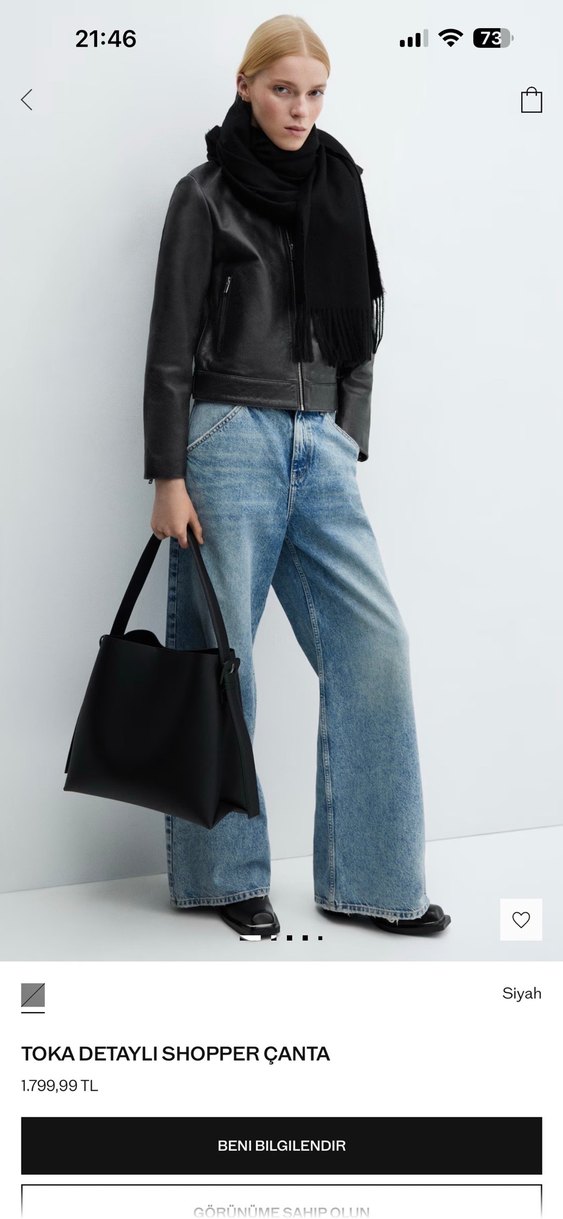 Mango Shopper Çanta - Görsel 2