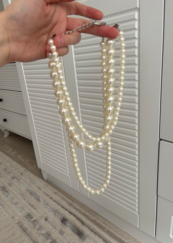 Zara Kadın İncili Kolye Seti - Görsel 4