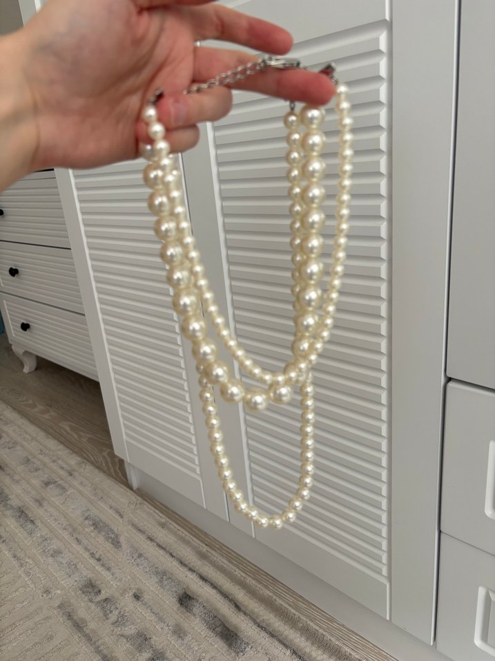 Zara Kadın İncili Kolye Seti - Görsel 4