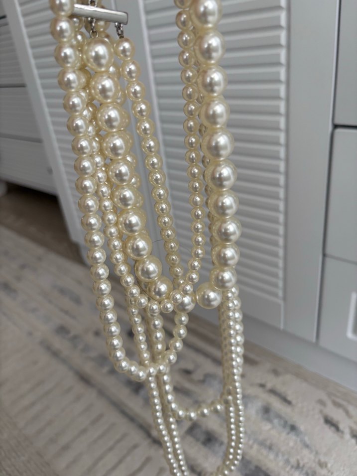 Zara Kadın İncili Kolye Seti - Görsel 2