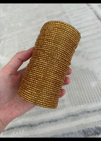 Zara Altın Renkli Boncuklu Bileklik - Görsel 2