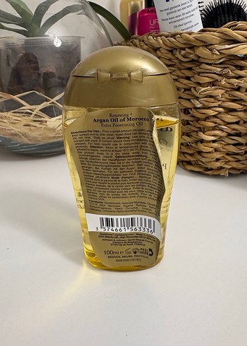 Göz Argan Oil of Morocco Saç Bakım Yağı 100ml - Görsel 3