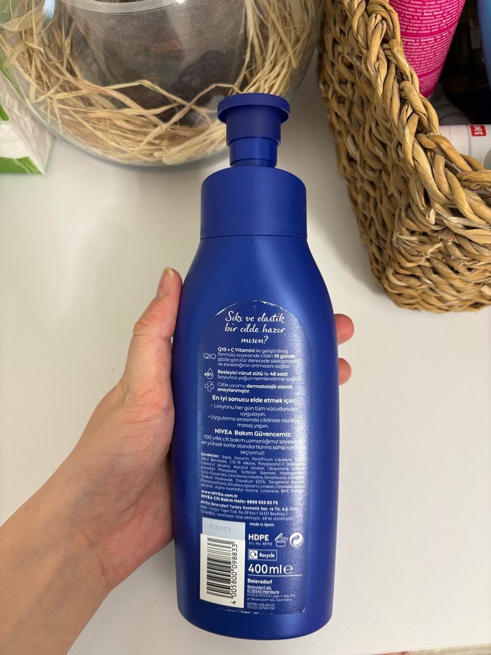 Nivea Q10 + Vitamin C Sıkılaştırıcı Vücut Sütü - Görsel 4