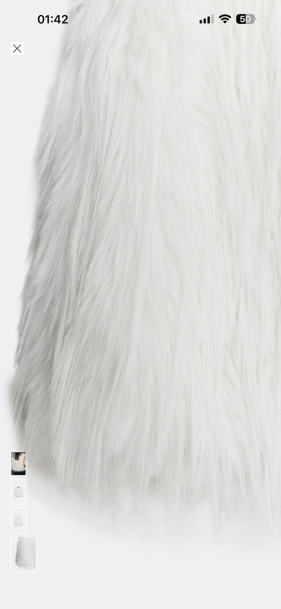 Zara Kürk Yelek - Görsel 4