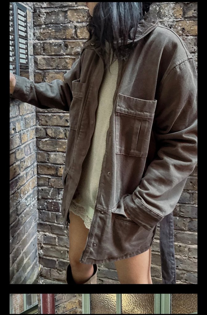 Zara Kadife Fitilli Ceket - Görsel 4