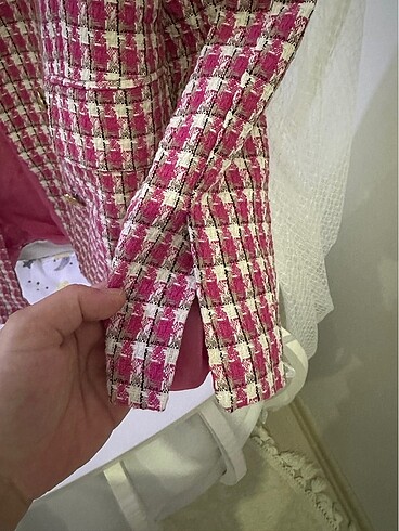 m Beden pembe Renk Blazer ceket