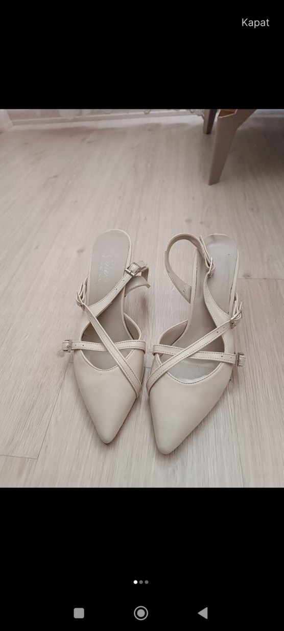 bej ayakkabi - Görsel 2
