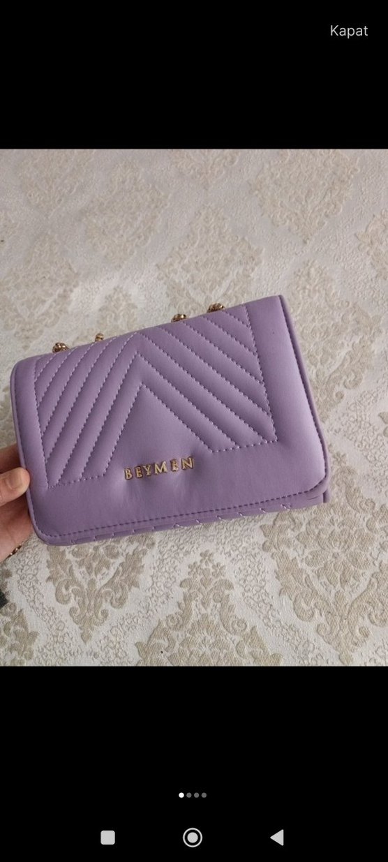 Beymen Zincir Detaylı Lila Kadın Çanta - Görsel 2
